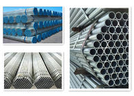Silver Steel Scaffold Tube Galvanized Scaffolding Tube 48mm Dia SGS Standard