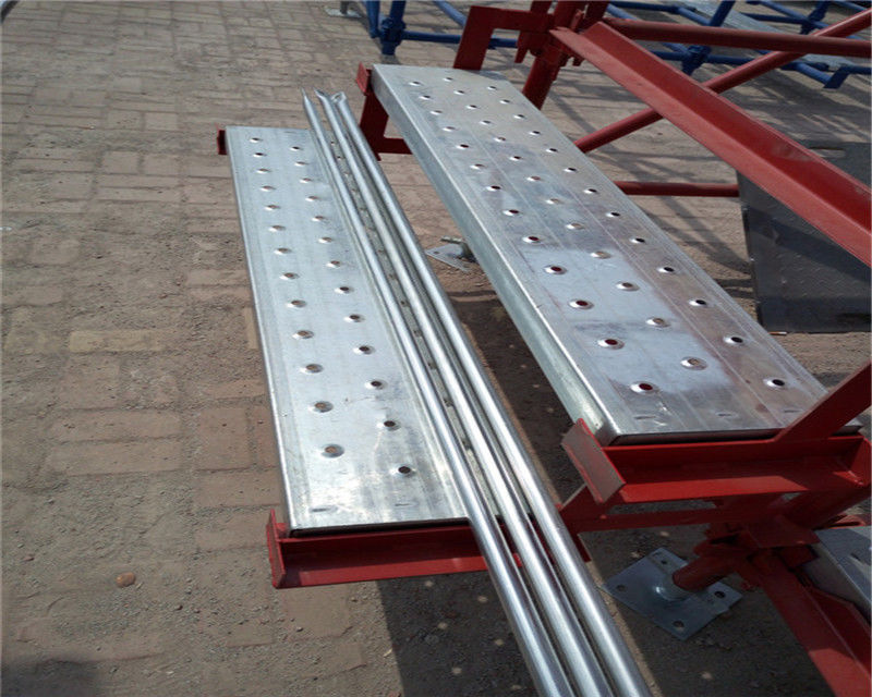 Construction Steel Scaffold Planks Aluminium Scaffold Boards 1.0mm-2.0mm Thickness