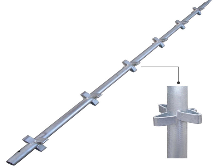 Galvanized Steel Q235 Kwikstage Scaffolding System Vertical CO2 Arc Welding