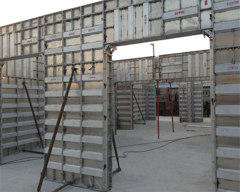 Light Durable Construction Formwork System Metal Wall Panel Formwork System
