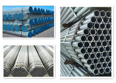 China Silver Steel Scaffold Tube Galvanized Scaffolding Tube 48mm Dia SGS Standard factory