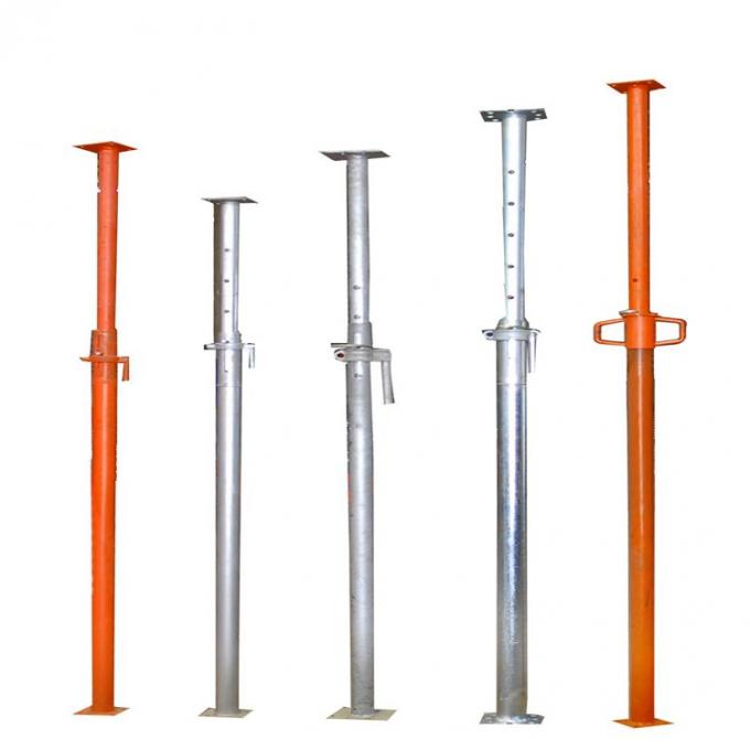 Shoring Scaffolding Steel Props Adjustable Prop Jack Straight Pin Style