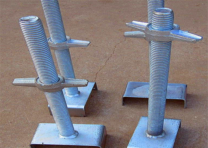 Stainless Steel Scaffolding Leveling Jacks Adjustable Scaffolding U Head Jack