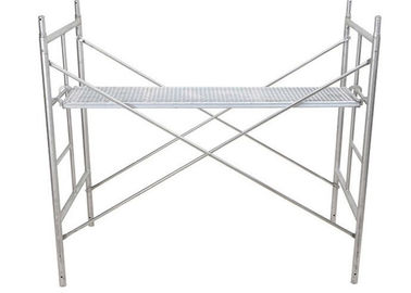 Galvanized Steel H Frame Scaffolding System Scaffolding Ladder Frame Fast Erection