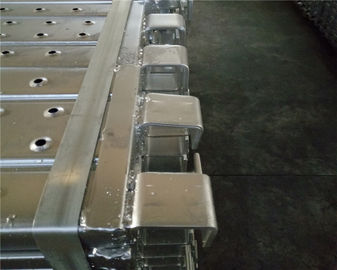 Safty Pre Galvanized Steel Scaffold Planks Suspended Catwalk For Scaffold