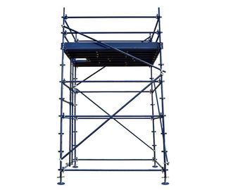 Galvanized Steel Q235 Kwikstage Scaffolding System Vertical CO2 Arc Welding