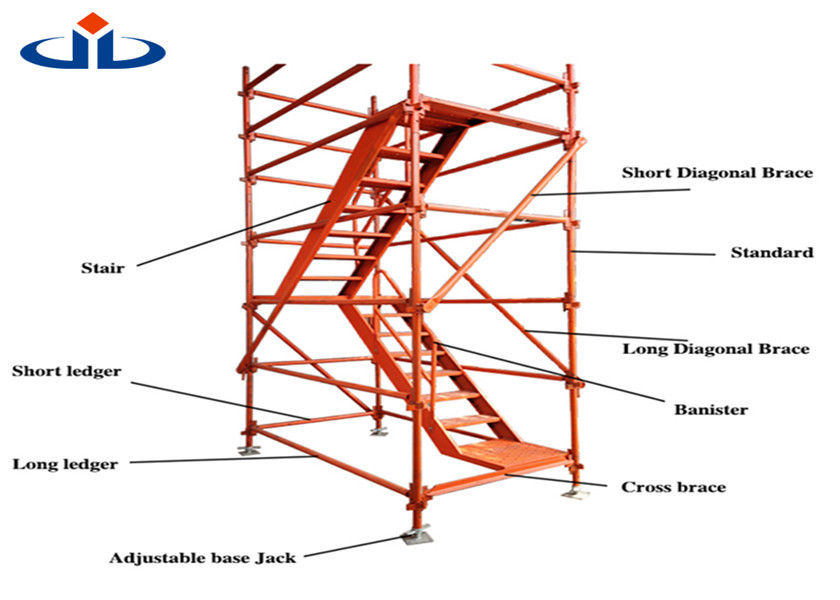 High Performance Kwikstage Scaffolding Components Quick Lock Scaffolding System