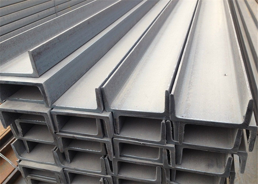 U Type Metal Hollow Section Structural U Section Steel Channel  SS400