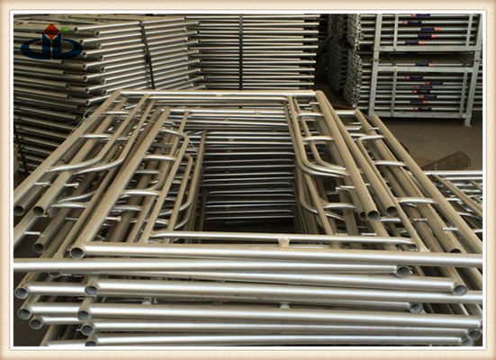 Q235 Building Frame scaffold , Walk through frame , H frame , Ladder frame , Mason frame scaffolding